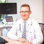 Zdjęcie, doktor Marcin Drozd, specjalista chorób wewnętrznych, kardiolog